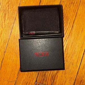 Tumi Wallet, Black, Box Included